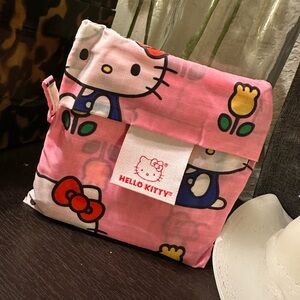 Baggu Hello Kitty Pink reusable bag